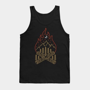 Campfire and Nature Tank Top